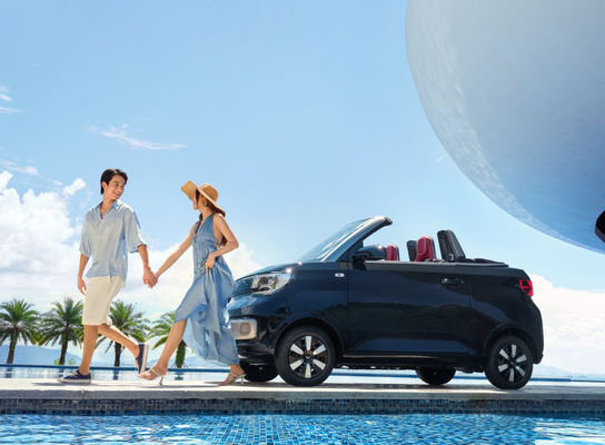 سيارات Wuling Hongguang ميني EV 280 كم مع 2 أبواب 2 مقاعد
