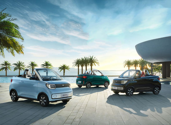 2 أبواب 2 مقاعد Wuling Ev Car ميني Wuling Hong Guang 280KM