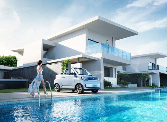 2 أبواب 2 مقاعد Wuling Ev Car ميني Wuling Hong Guang 280KM