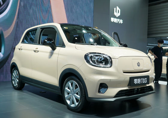 5 أبواب 4 مقاعد Leap Motor T03 ميني Car 403KM 0.6H Quick Charge