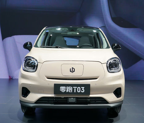 5 أبواب 4 مقاعد Leap Motor T03 ميني Car 403KM 0.6H Quick Charge