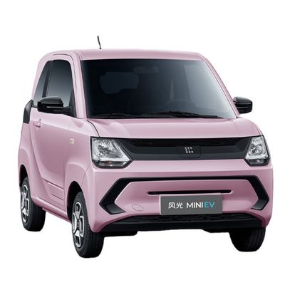 3 أبواب 4 مقاعد Dongfeng Motor كهربائي Vehicle Fengguang ميني Ev 120KM-220KM