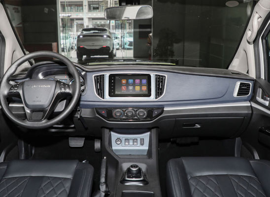 مسافة قيادة طويلة 400 كم سيارة Dongfeng M5ev Mpv Ev مع 4 أبواب 5-9 مقاعد