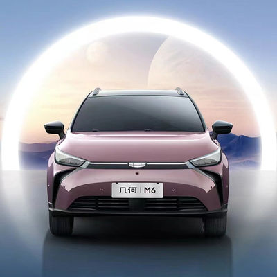 Geometry M6 Geely كهربائي Car Geely Ev Suv 400-550KM 0.5h شحن سريع