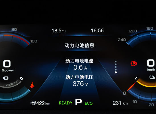 Guangqi Yilue EA6 Sedan كهربائي Car 510KM 4 أبواب 5 مقاعد 0.78H شحن سريع