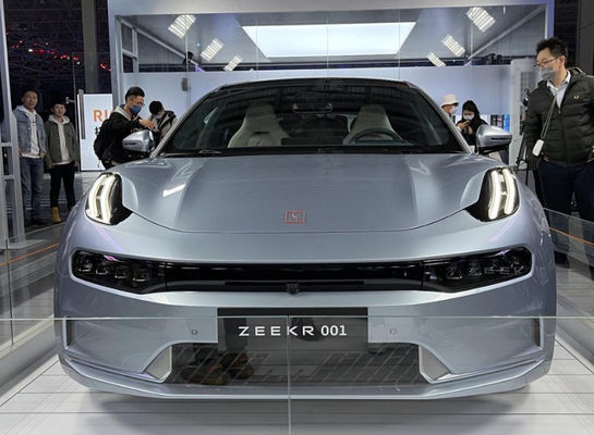 Zeekr 001 Silver 2023 نقي Ev سيارة 546-1032KM طويلة المدى عالية الأداء