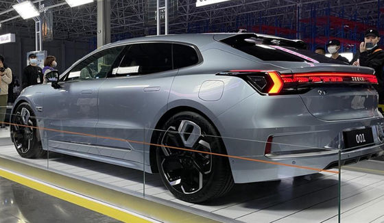 Zeekr 001 Silver 2023 نقي Ev سيارة 546-1032KM طويلة المدى عالية الأداء